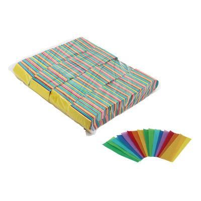 5*2cm Colorful Fire-Retardant Retangular Paper Confetti