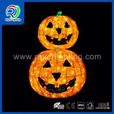 Flickering LED Pumpkin Decorative Outdoor Halloween Decoraction LED Motif Light