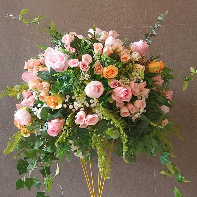 Customize Artificilal Flower Arrangement for Wedding Flower Decor