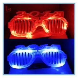 Happy New Year Number 2018 Party Gifts LED Light Glasses