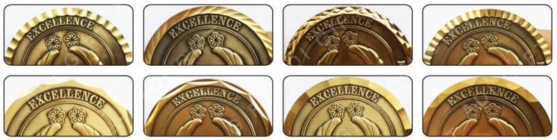 Professional Custom Made Navy Challenge lucky souvenir golden coin