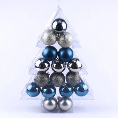 Christmas Balls Tree Shape Package Christmas Ornaments Balls