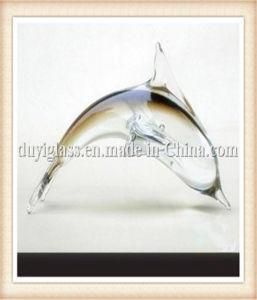Animal Crystal Dolphin Glass Craft for Decoration