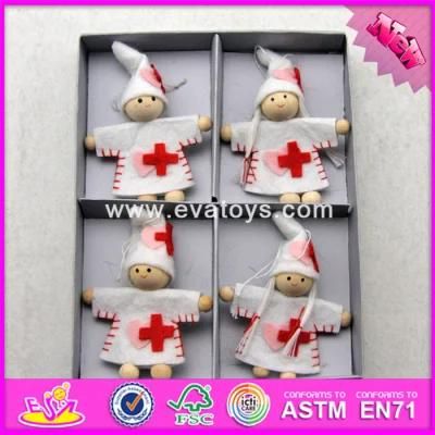 2017 Wholesale Baby Wooden Dolls for Christmas, Lovely Kids Wooden Dolls for Christmas, Best Wooden Dolls for Christmas W02A220