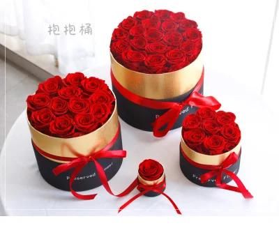 Wholesale Prices Christmas Preserved Rose Flower in Gift Box