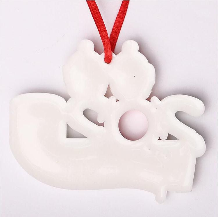Christmas Ornament DIY Greetings 2020 Christmas Tree Decoration