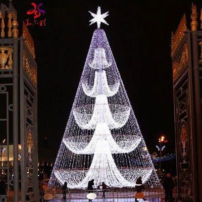 Outdoor Beautiful Artificial Christmas Tree LED Outdoor