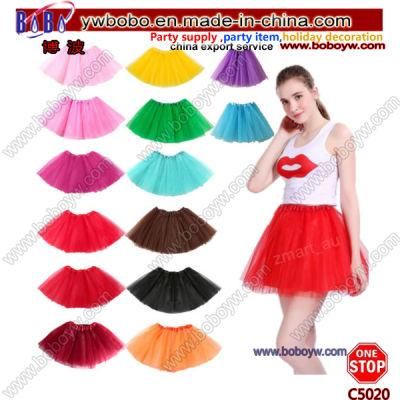 Party Items Tulle Tutu Skirt Dressup Party Costume Ballet Womens Girls Dance Wear (C5020)