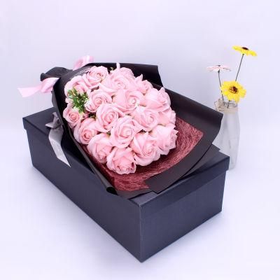 Factory Outlet Multicolor Pretty Rose Soap Flower and Soap Rose Bouquet Flower