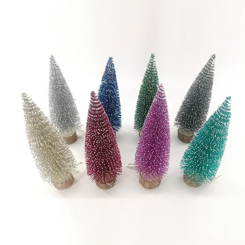 Wholesale Mini PVC Artificial Christmas Trees Christmas Decoration