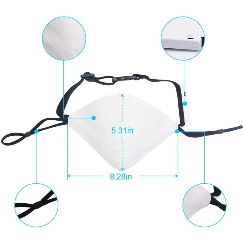 Cosplay Party Supplies Reusable 7 Colors Facial Masks LED Light Face Halloween Mask