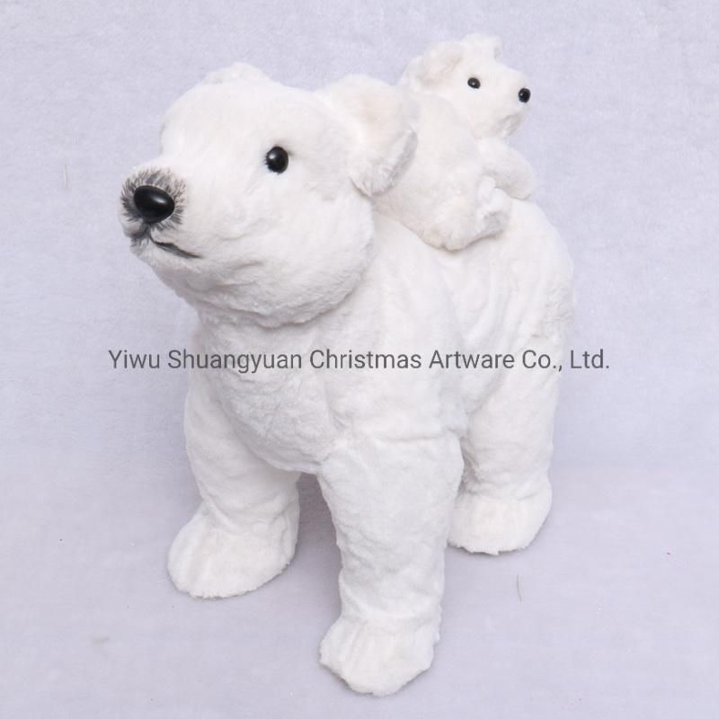 Wholesale Litter Fox Christmas Decoration Artifical Animals