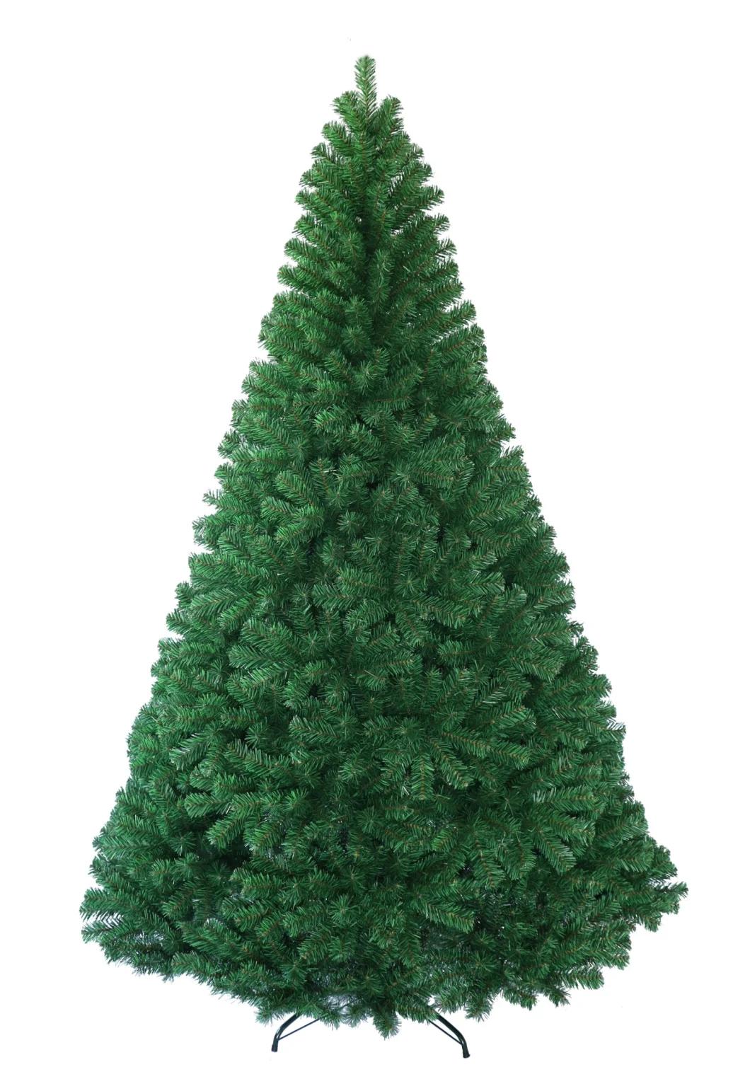6FT Green PVC Tips Christmas Tree, Different Tips Style