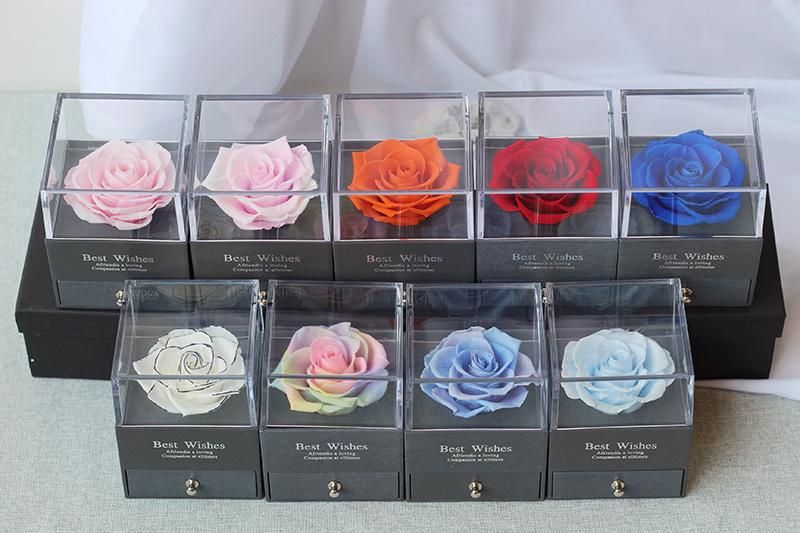 Christmas Decoration Preserved Rose Flower Gift