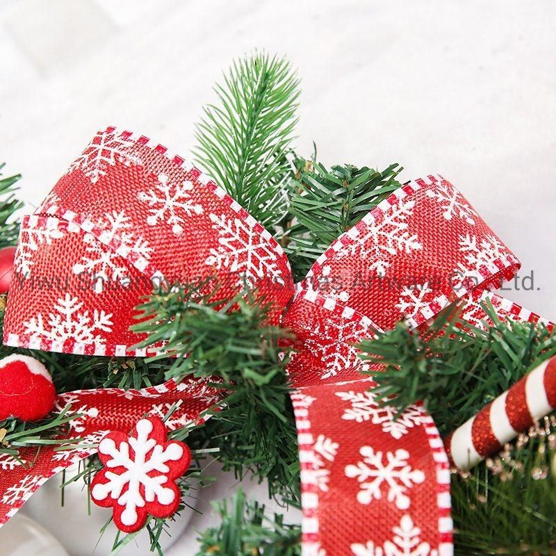 2020 New Design High Quality Christmas PE White Wreath for Holiday Wedding Party Decoration Supplies Hook Ornament Craft Gifts