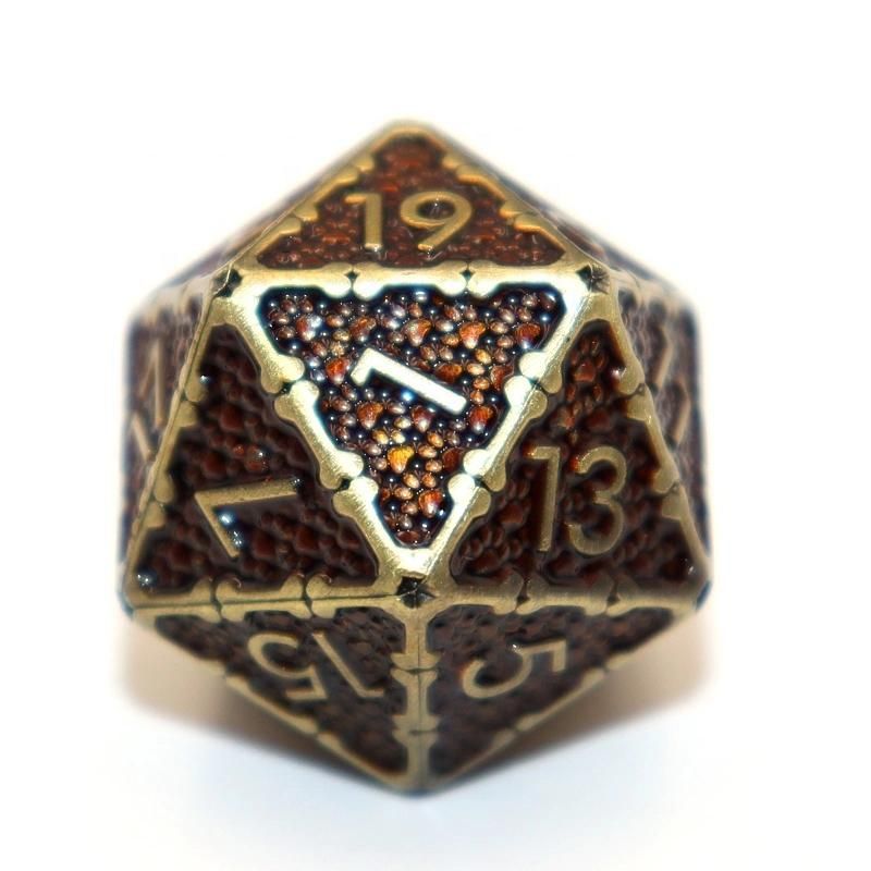 Professional Custom Metal Dnd Dice Set Polyhedral D10 D6 D20 Dice for Dungeon and Dragon Rpg Mtg Board Game