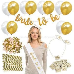 Umiss Paper Bachelorette Bridal Party Accessories Kit for Factory OEM
