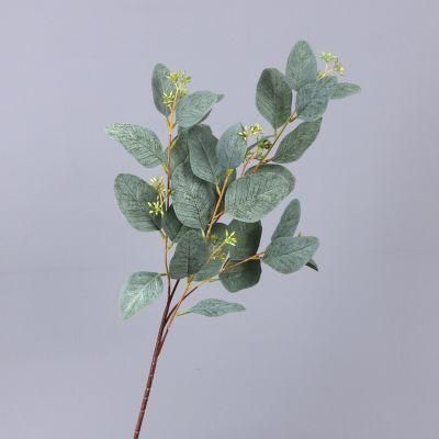 Inunion Artificial Flower Artificial Plant Factory America Eucalyptus Home Florist Decoration