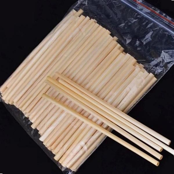Compostable BPA Free Disposable Wheat Drinking Biodegradable Wheat Straw Set