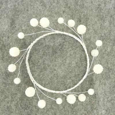 Artificial Christmas Acrylic Wreath Artificial Plant for Holiday Decoration