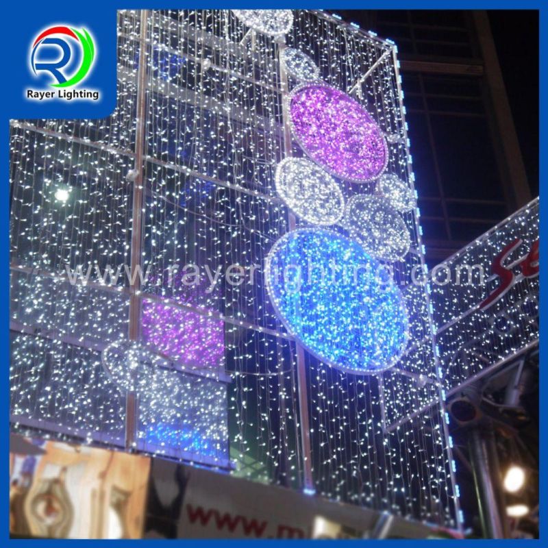 Hotel Hall Mall Decoration Light LED Festival Christmas Garden Holiday Decoration LED Icicle Light