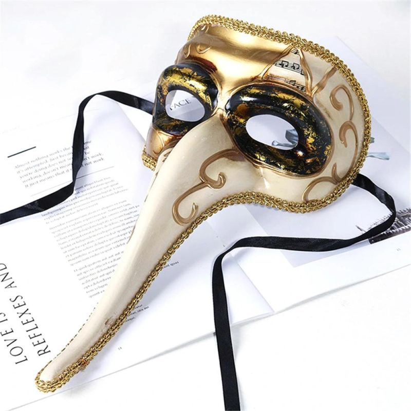 Fashion Design Black Carnival Halloween Party Mask