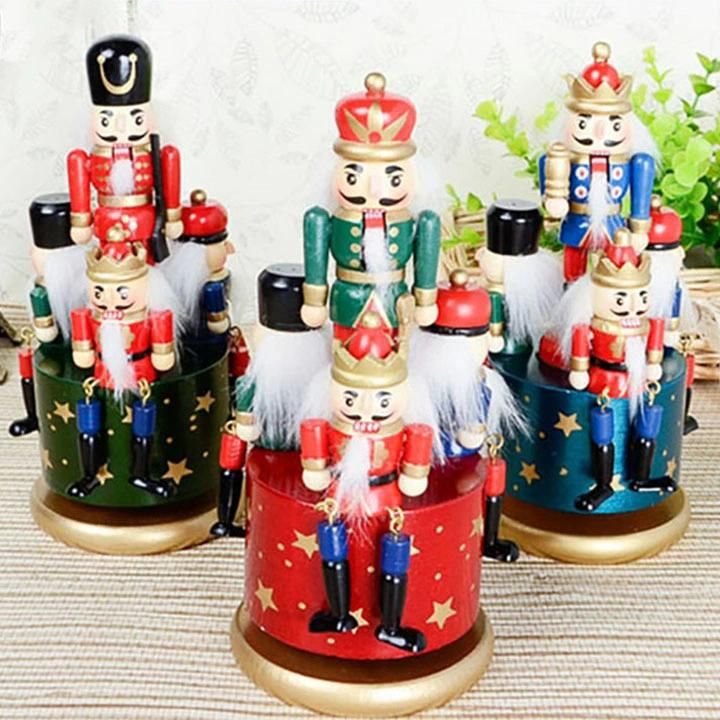 Custom 7inch Life Size Resin Nutcracker Soldier Statues Resin Figurines