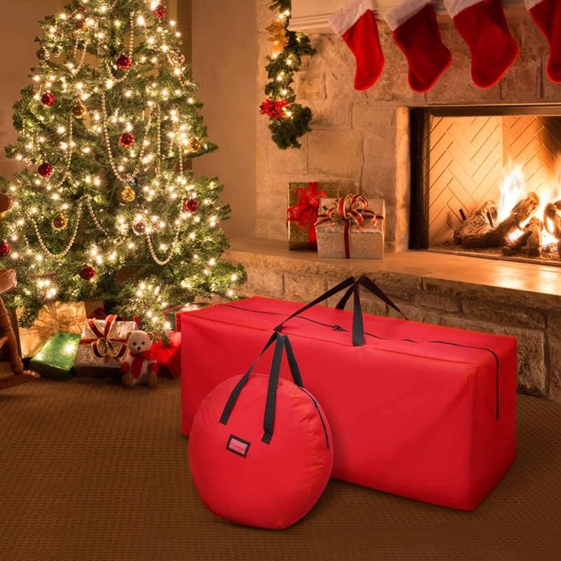2022 Wholesale Super Large Storage Custom Tree Pack Christmas Bag for Promotion, Gift