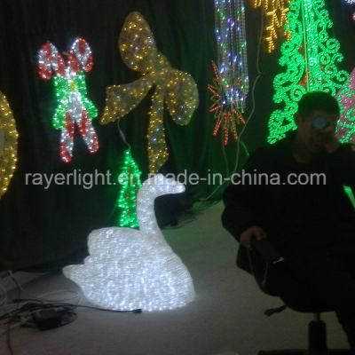 LED Goose Motif Lights Decorated Christmas Decor for Sale