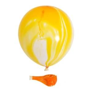 10PCS/Lot Round Agate Balloon Birthday Party Theme Background Decorative Balloons