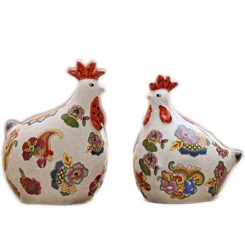 American Country Style Chicken Decoration Living Room Gift Ceramic Decoration