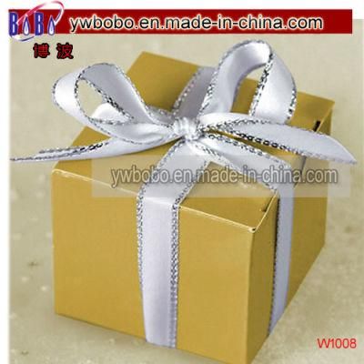 Gift Box Gold Wedding Favor Boxes 100CT Birthday Party Products (W1008)