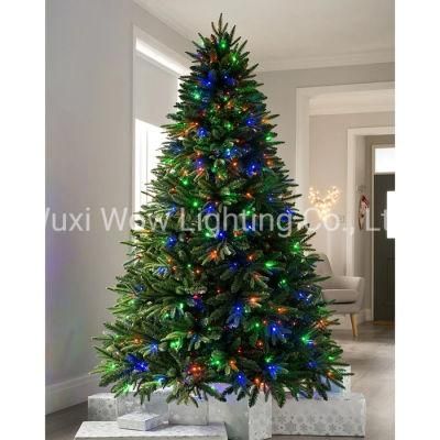 Grand Alaskan Fir Multi-Function Christmas Tree with Multi Dual LED Lights 5 FT 1.5 M