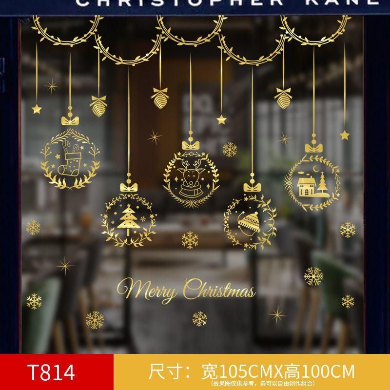 New Christmas Decals Decoration