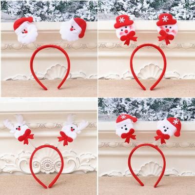 Christmas Decoration Antlers Headband Adult Children&prime;s Party Supplies Promotion Gifts