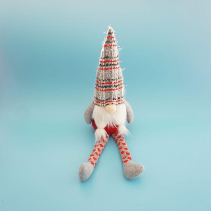 Chirstmas Soft Stuffed Plush Handmade Swedishsanta Doll Gnome Scandinavian Tomte Nordic Nisse Sockerbit Dwarf Elf Baby Toy