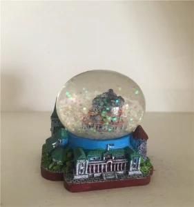 Custom Snow Globe Crystal Ball Christmas Holidays Gift Christmas Tree Santa Claus Desktop Decoration Resin Molds Handicraft