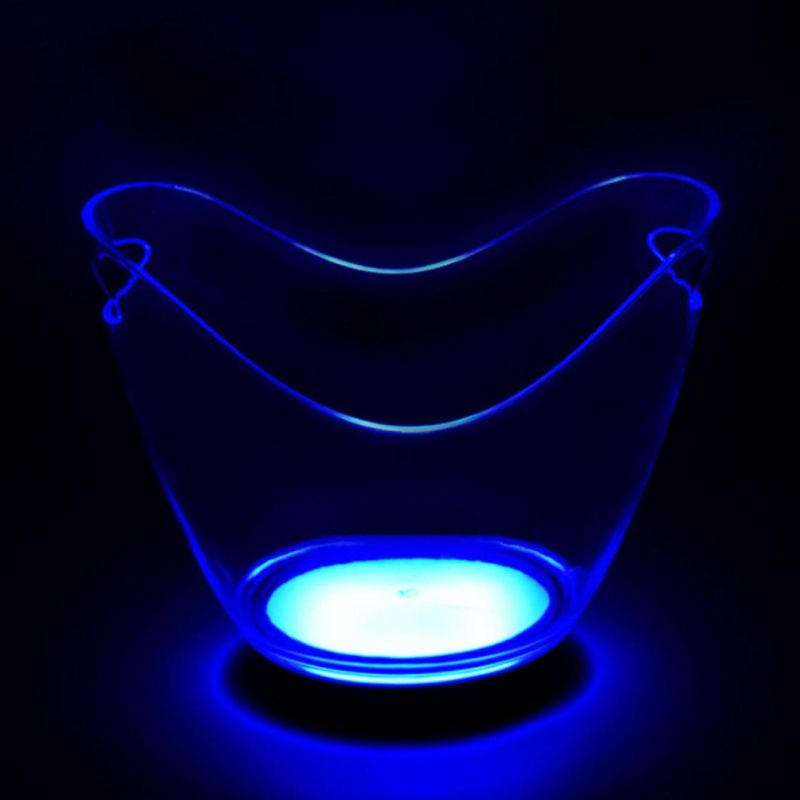 LED Shining Ice Bucket Beer Wine Champagne Cooler
