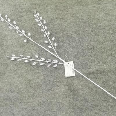 Wholesale Artificial Acrylic Flowers Stem for Christmas Tree Decoration
