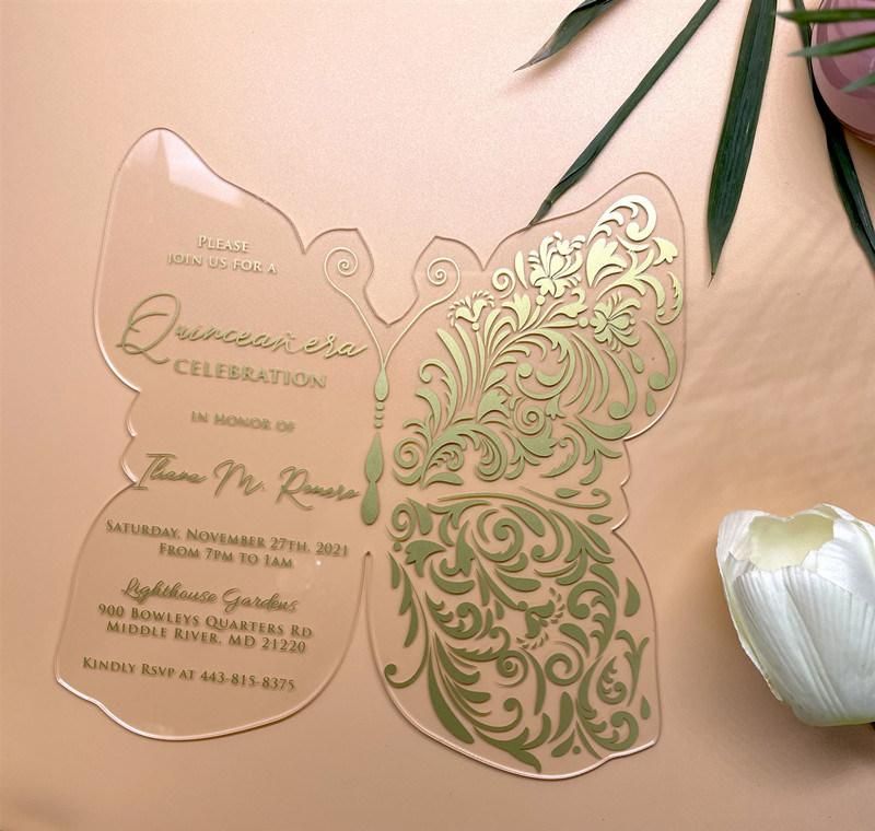 Luxury Greeting Card Wedding Invitation Card Customized Logo Designs Wedding Invitation