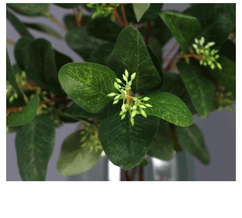 Inunion New Products Living Home Decoration America Eucalyptus Home Florist Decoration