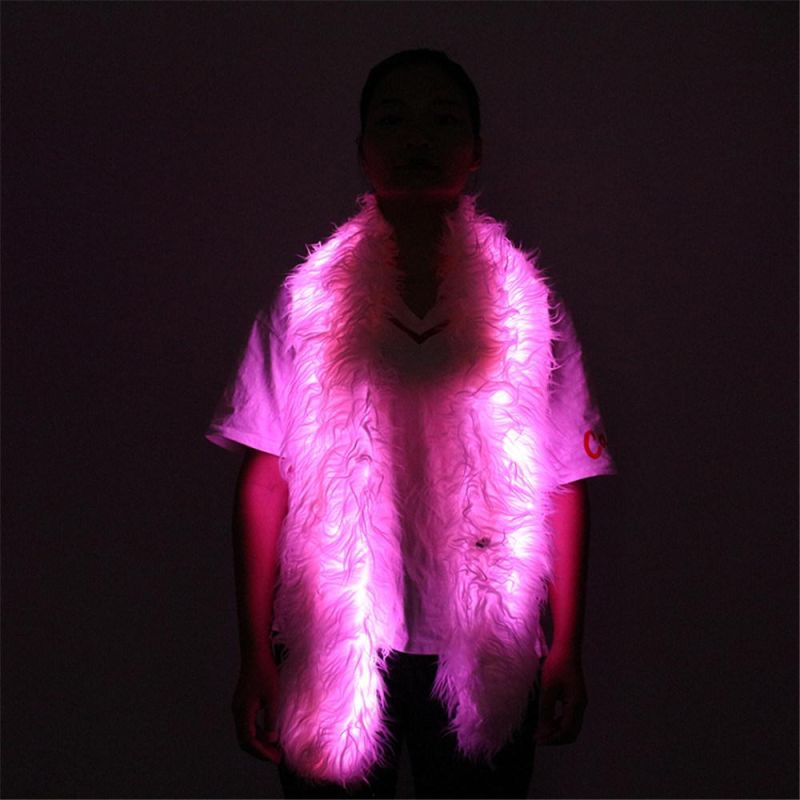 Knitted LED USB Electric Charging Christmas Scarf