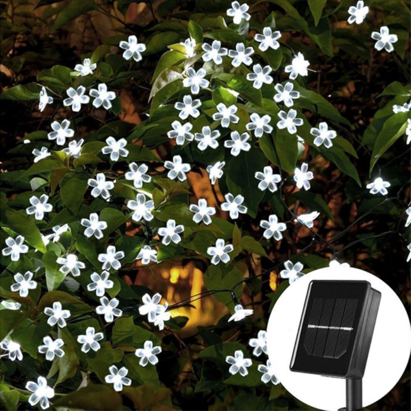 Cheap Price Wholesale Factory Direct Sale Lovey Multicolor Cherry Solar Light