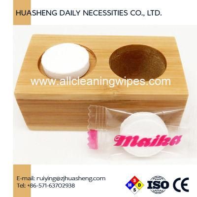Christmas Gift Bamboo Wood Trays for Magic Coin Tissues Napkin