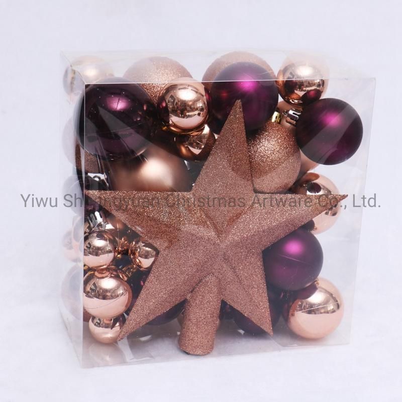 Artificial Christmas Hanging Balls for Holiday Wedding Party Decoration Supplies Hook Ornament Craft Gifts