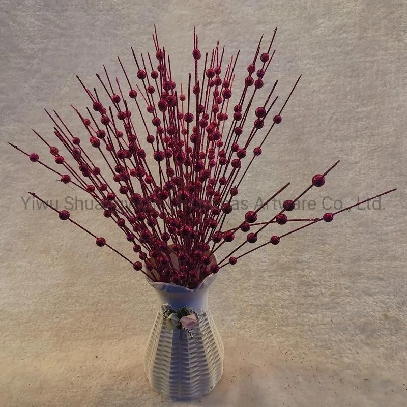 Christmas Deco Branchs for Holiday Wedding Party Decoration Supplies Hook Ornament Craft Gifts