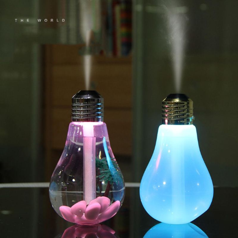 Ledbulb Lamp Humidifier Air Humidifier Bulb at Night