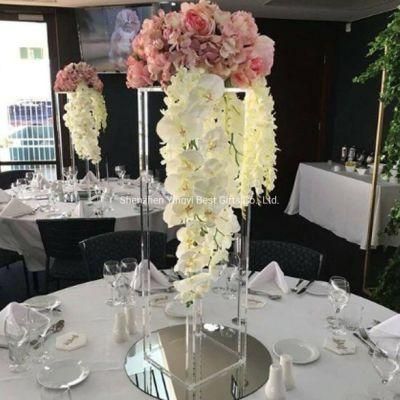 Factory Wholesale Acrylic Wedding Flower Stand