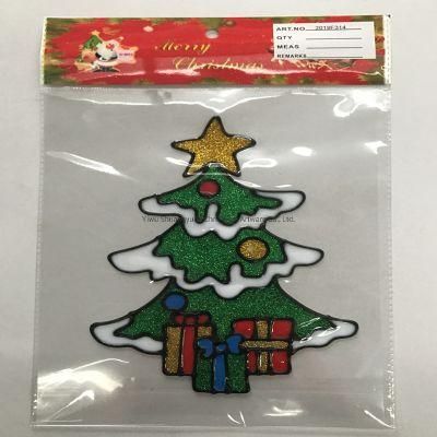 Christmas Decoration Wall Sticker Home Shop Window Decor Festival Decal New Year Home Sticker