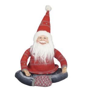 Wholesale Fabric Yogo Santa for Home Decor and Gift